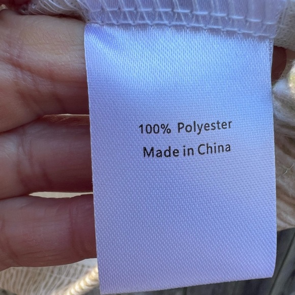 DRAGONFLY Long-Sleeve Gold Tan Shirt Top Women’s Small - Picture 5 of 7